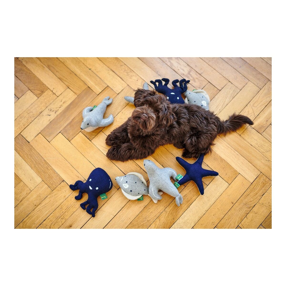 Legetøj til hunde Hunter Skagen Mørkeblå