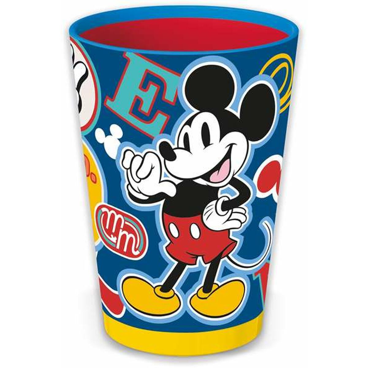 Glas Mickey Mouse Cool Stuff 470 ml Plastik