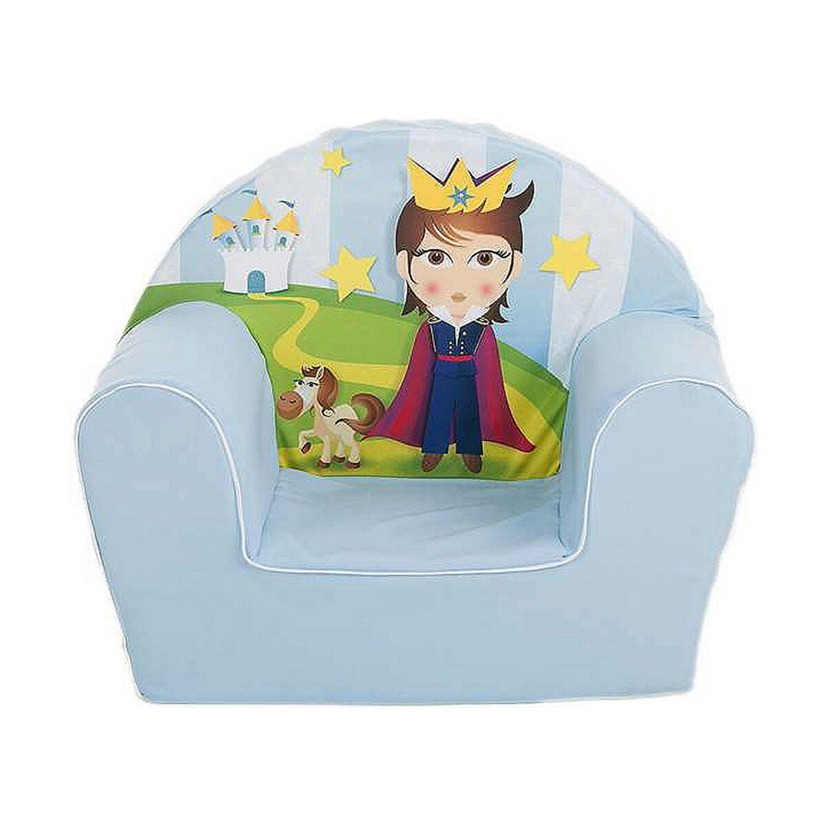Lænestol til børn Blå Prins 44 x 34 x 53 cm
