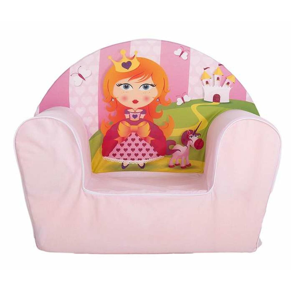 Lænestol til børn Prinsesse Pink 44 x 34 x 53 cm