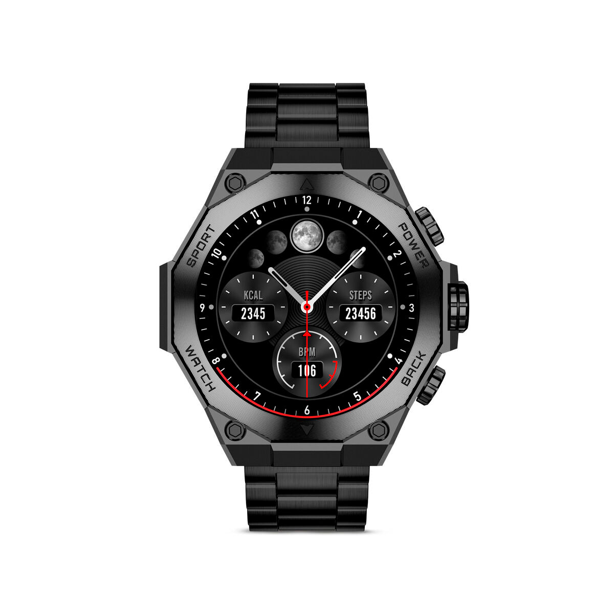 Smartwatch KSIX Titanium Sort