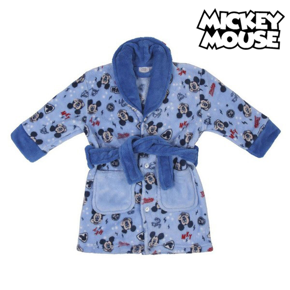 Morgenkåbe til Børn Mickey Mouse Blå