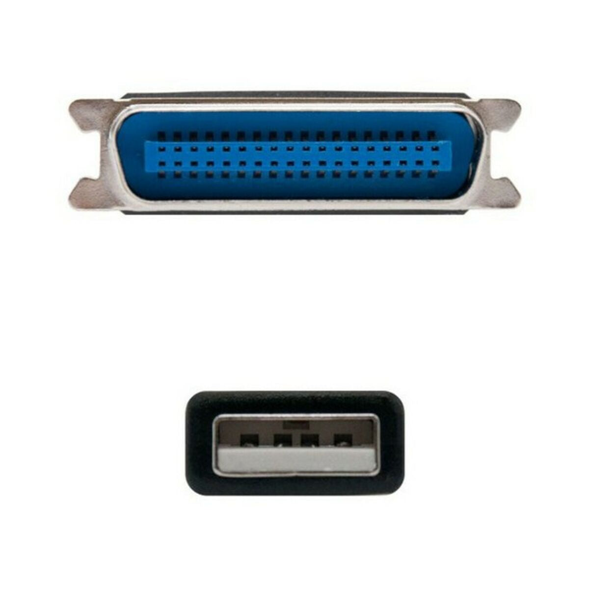 USB til CN36-kabel NANOCABLE 10.03.0001 Sort 1,5 m