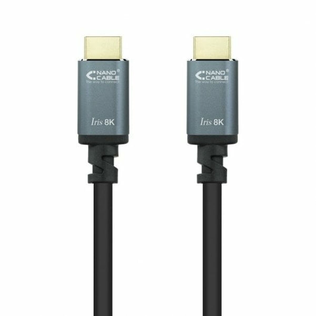 HDMI-kabel NANOCABLE 10.15.8001-L150 Grå 1,5 m