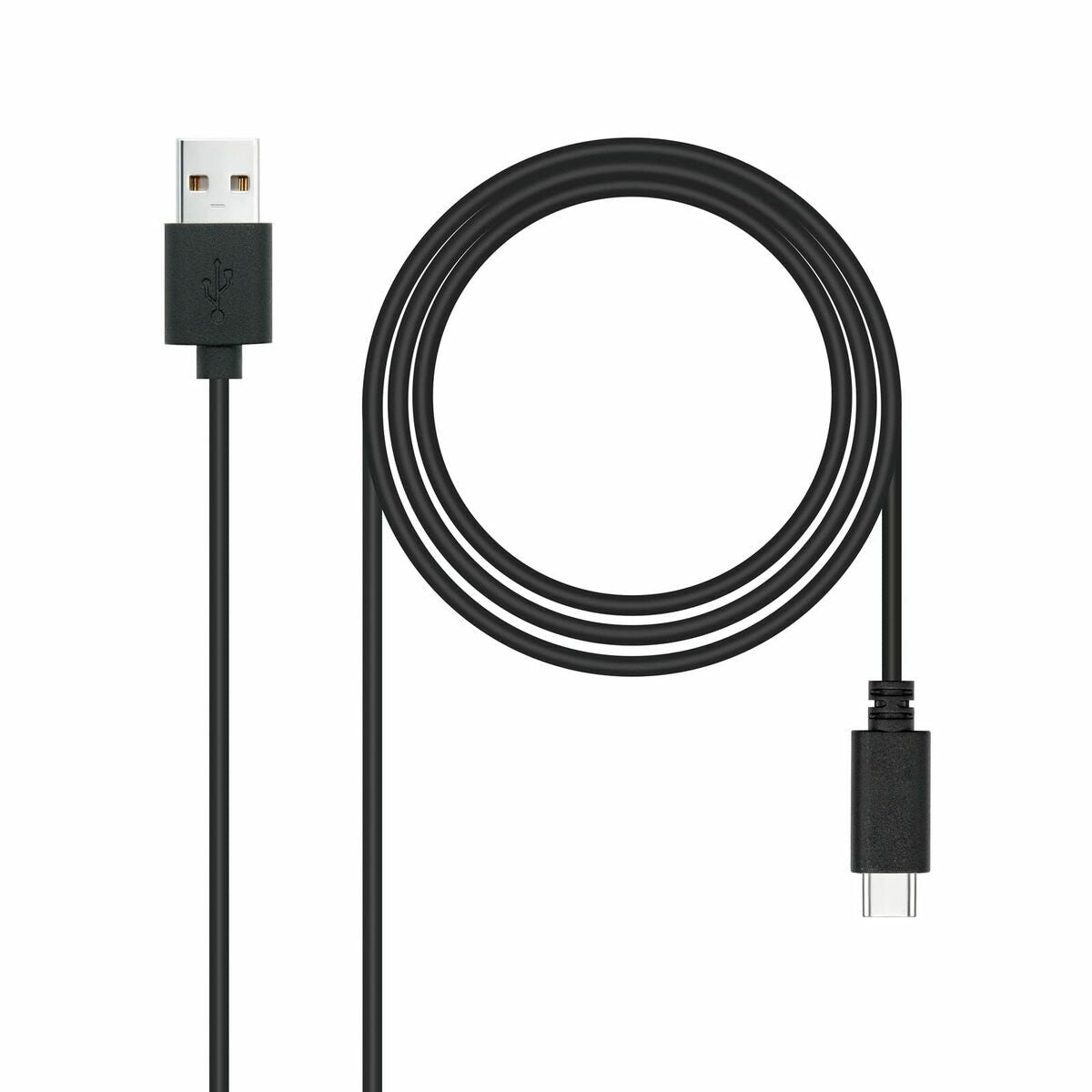 USB A til USB-C-kabel NANOCABLE 10.01.2103 Sort 3 m