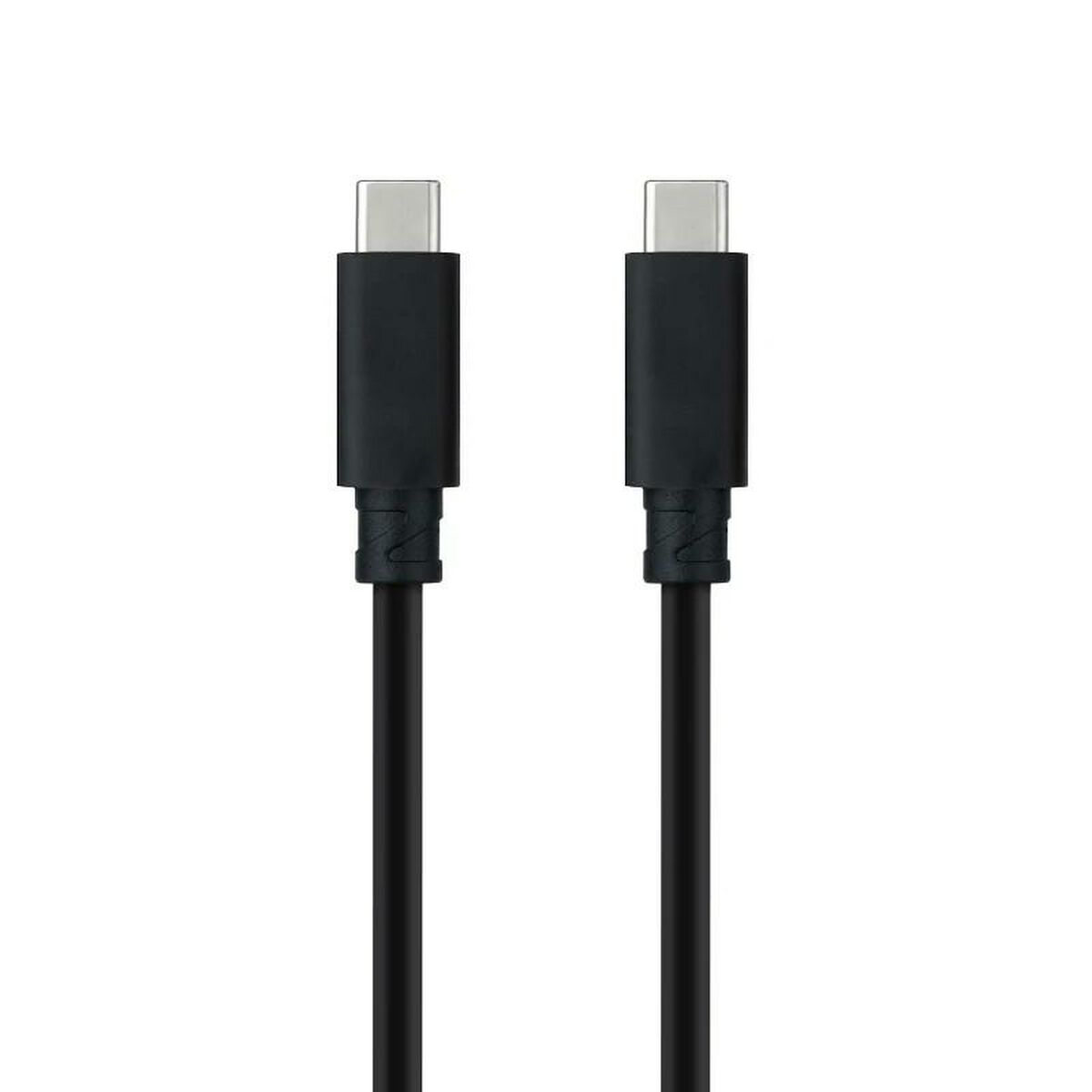 Kabel USB C NANOCABLE 10.01.4100 Sort 50 cm