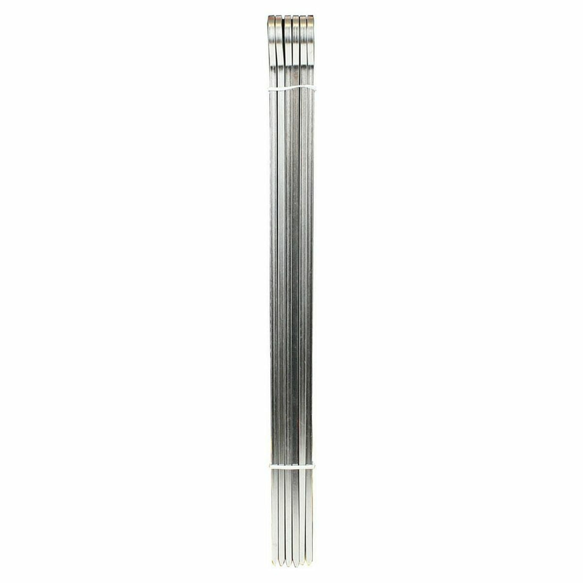 Sæt med grillspyd Algon Metal 6 Dele (24 enheder) (33 cm x 4 mm)