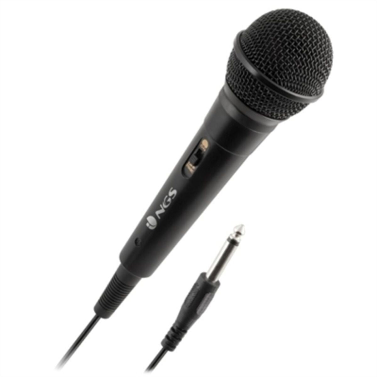 Karaokemikrofon NGS ELEC-MIC-0001 Sort (6.3 mm)