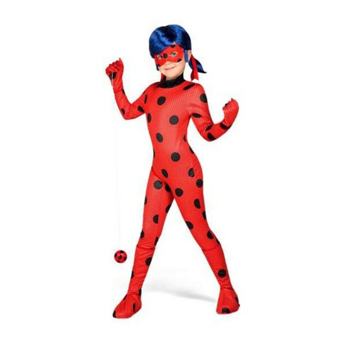 Kostume til børn 231159 LadyBug 9-11 år