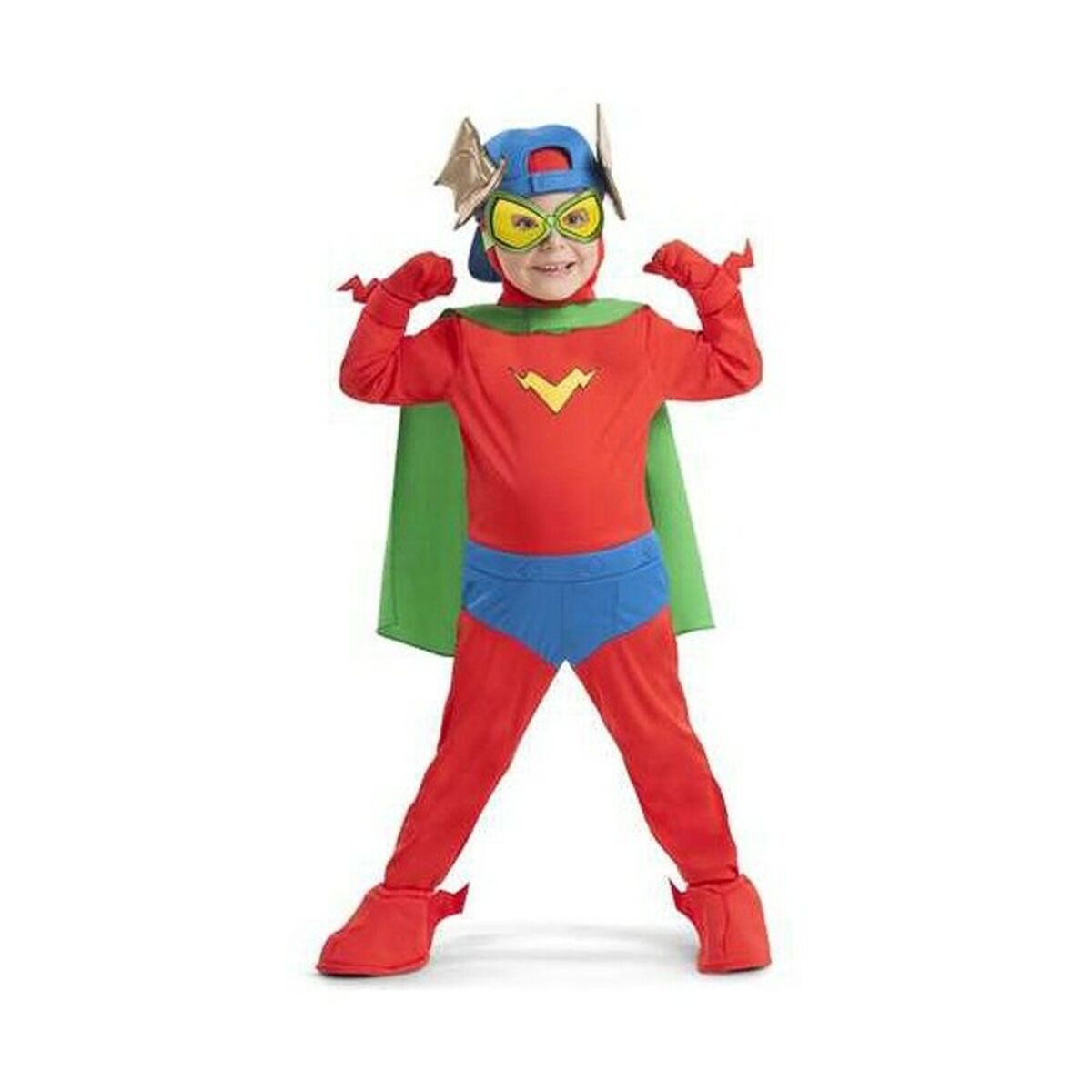 Kostume til børn Superthings Kid Fury Multifarvet S 6-7 år