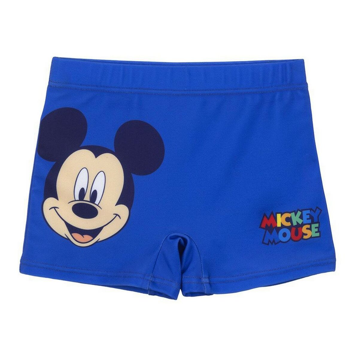 Drengebadebukserne Mickey Mouse Blå