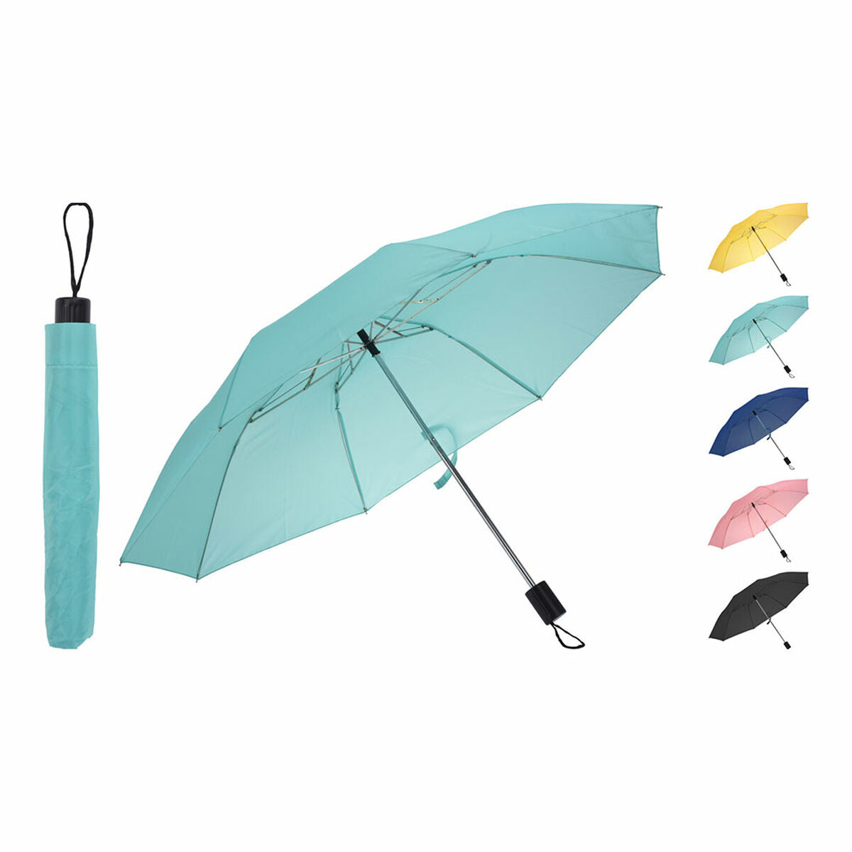 Foldbar Paraply Mini Kage 53 cm