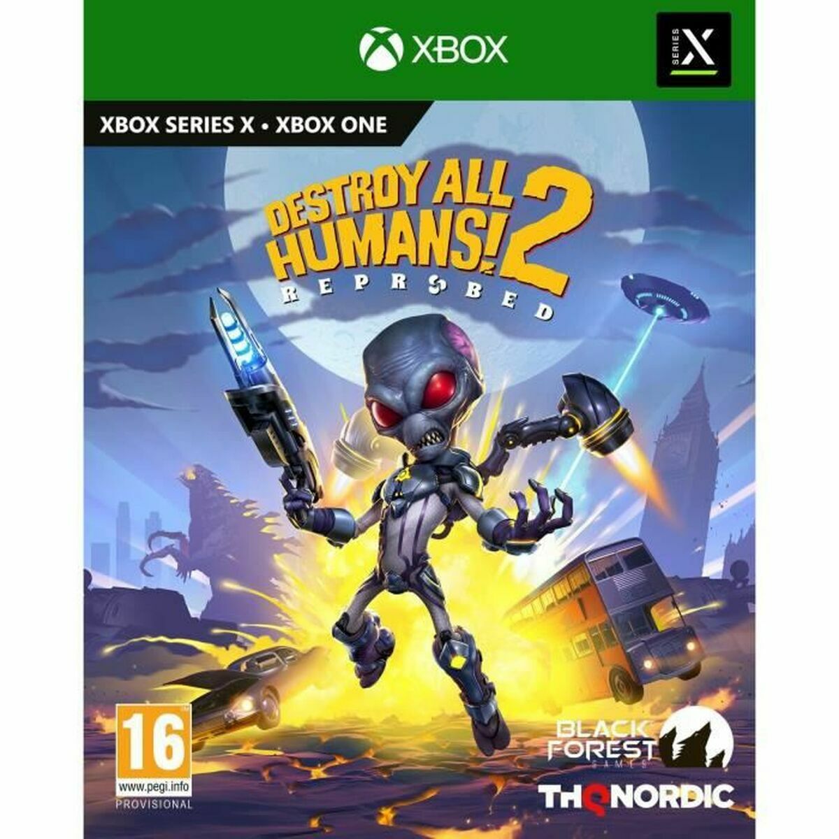 Xbox One / Series X spil Just For Games Destroy All Humans 2! Reprobed