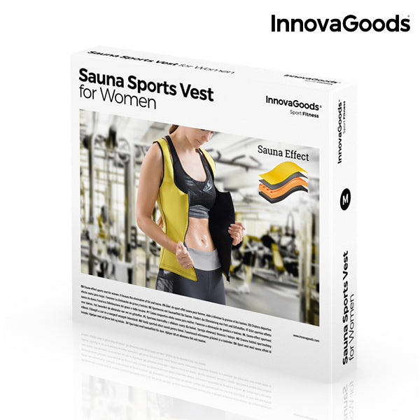 InnovaGoods Sauna Effekt Sport Vest til Kvinder
