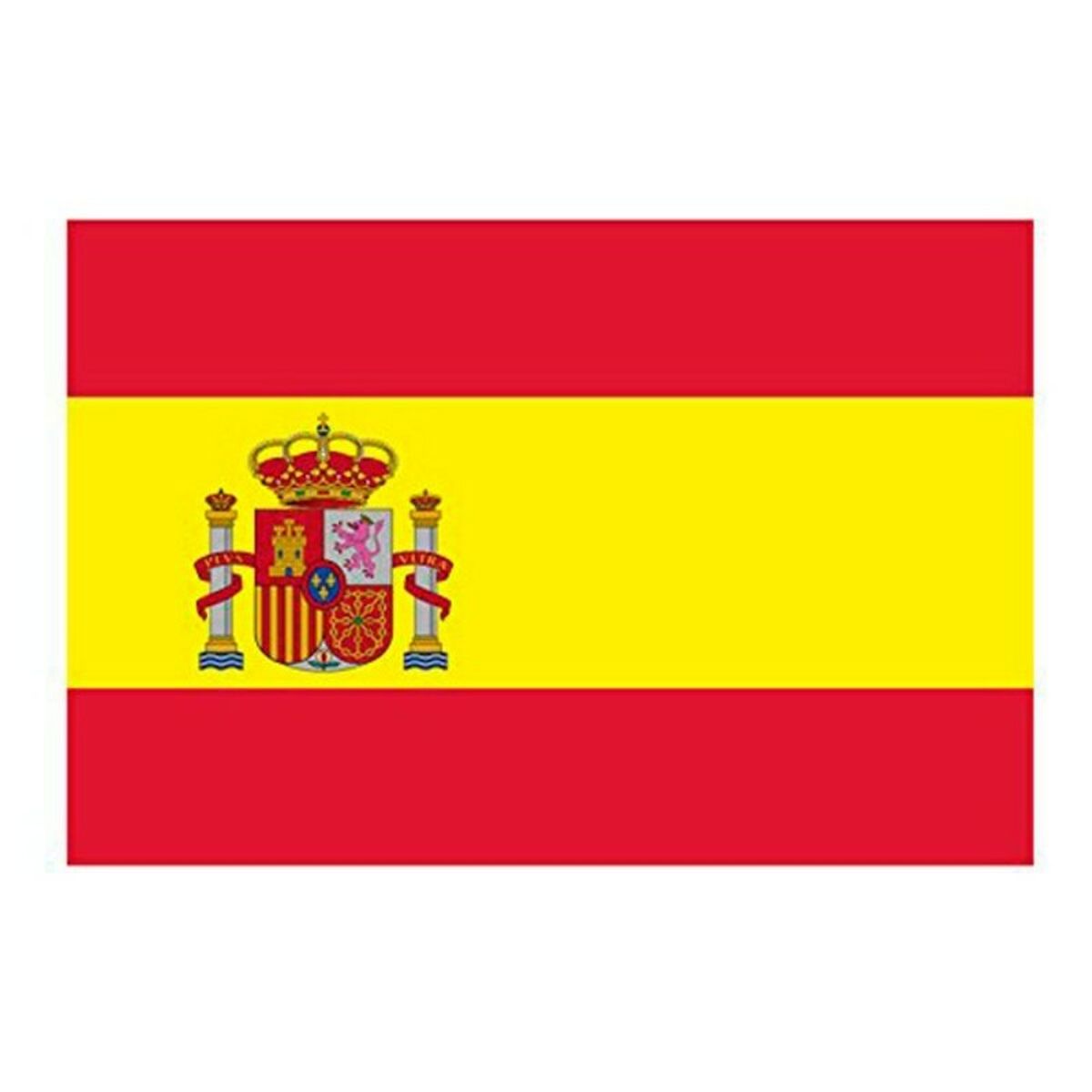 Klistermærker Flag Spanien (1 ud)