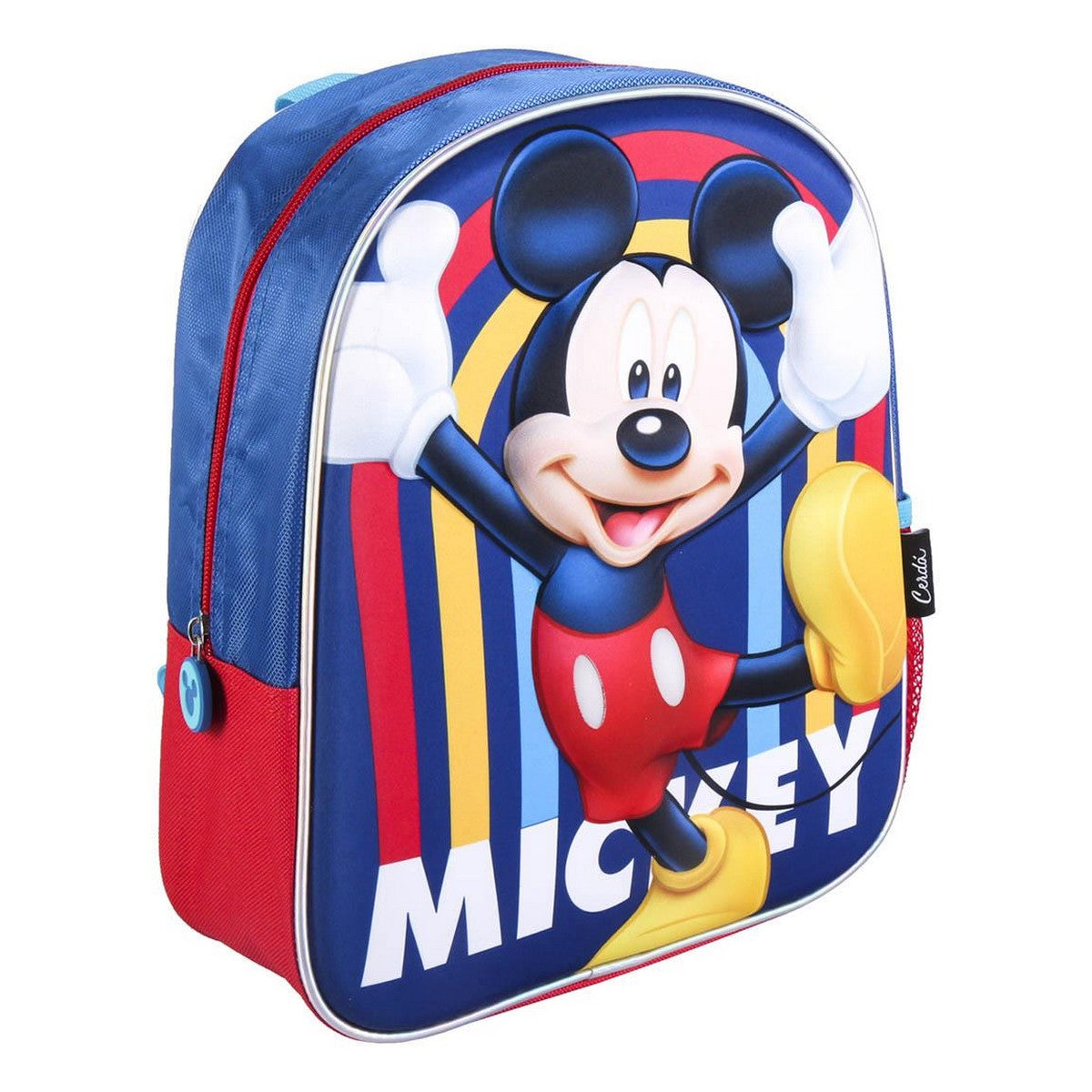 Skoletaske Mickey Mouse Mørkeblå (25 x 31 x 10 cm)