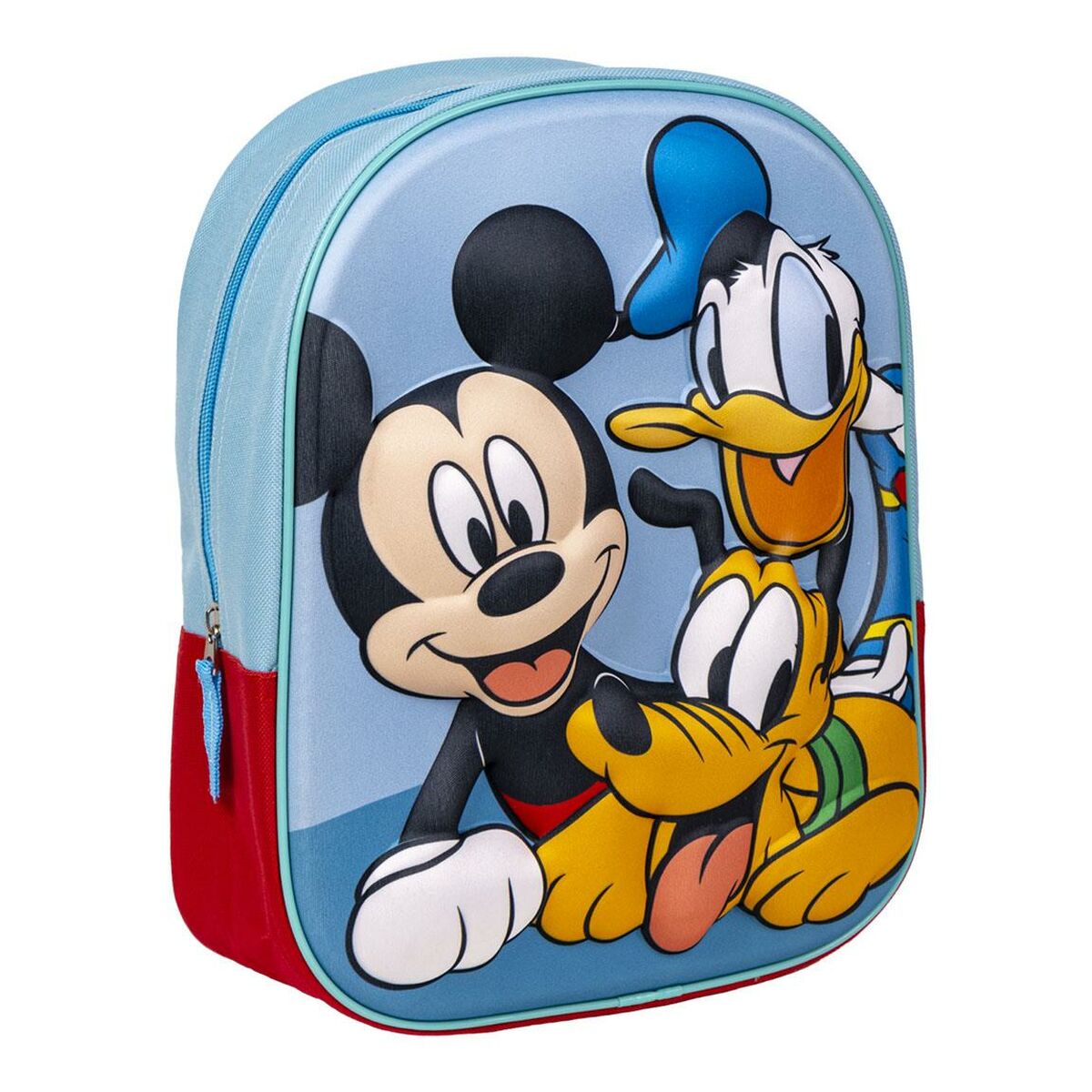 Skoletaske Mickey Mouse Blå 25 x 31 x 10 cm