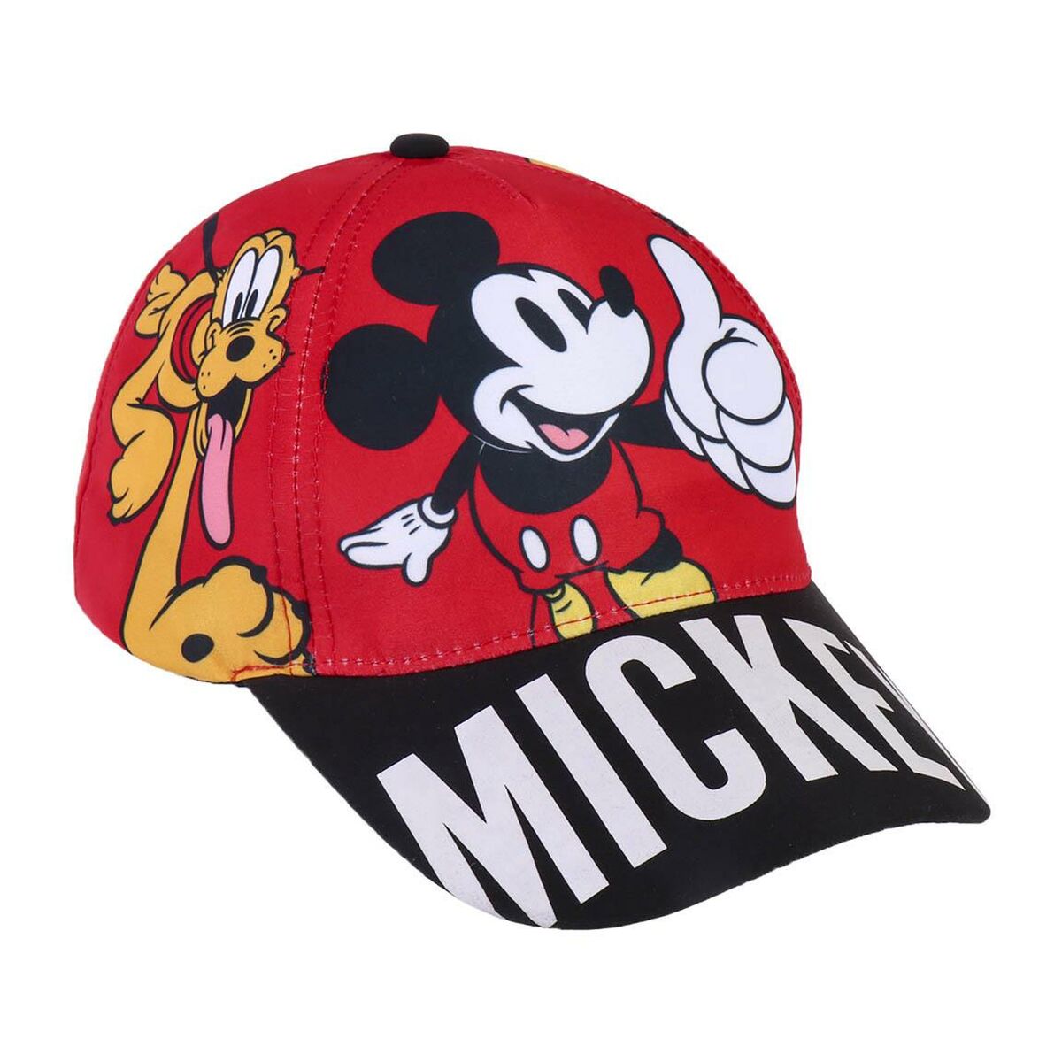 Børnekasket Mickey Mouse Rød (53 cm)